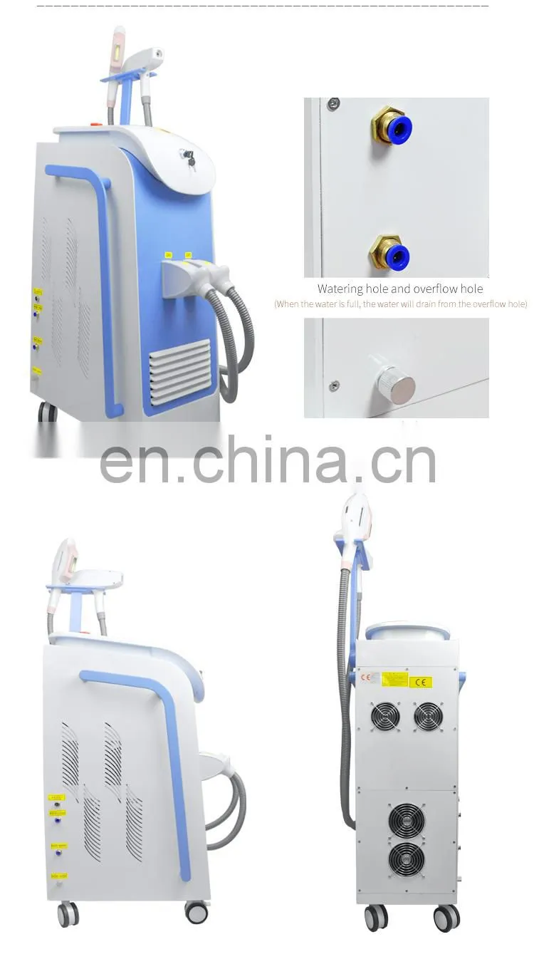 price qswitch laser opt hair tattoo pigmentation removal machine