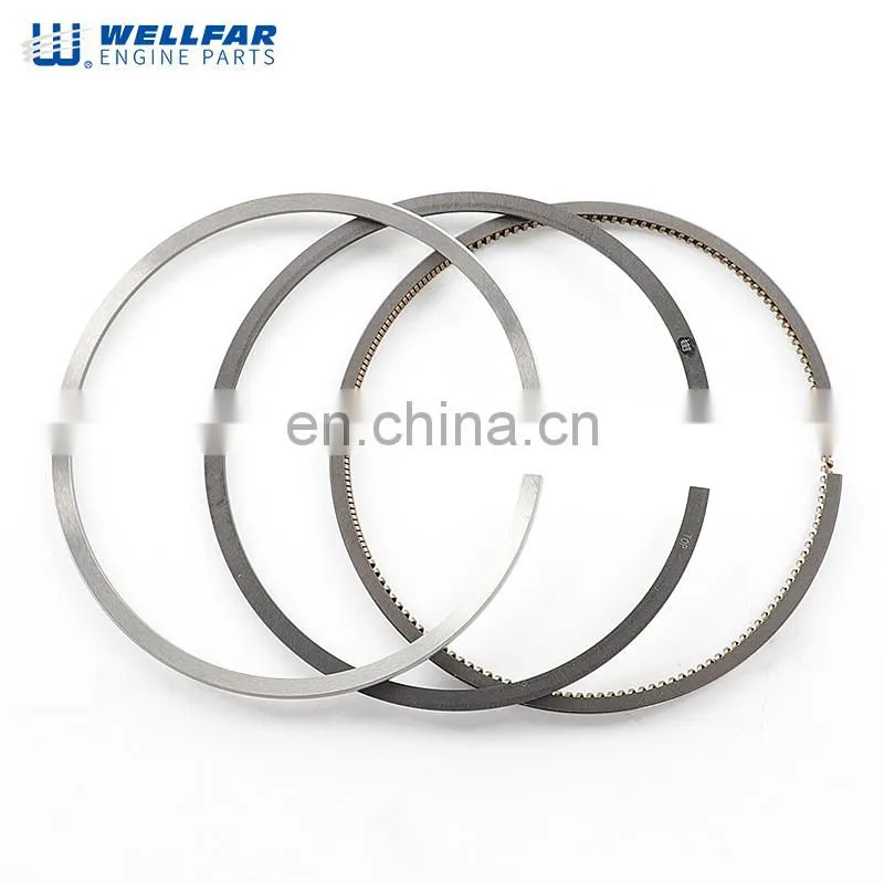 4BT Wellfar Engine Spare Parts Piston and piston rings set For 4BTAA3.9 cummins