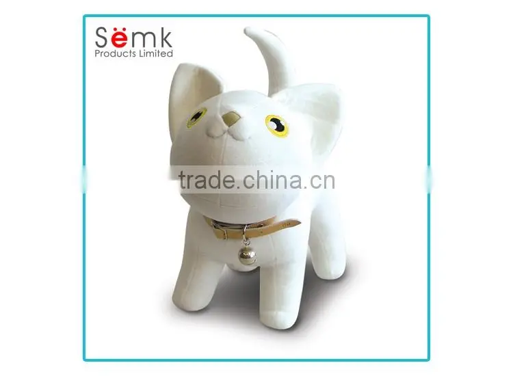Christmas gift cute large white custom minion plush toy for kids