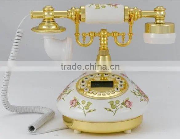 New products ceramic material Fashion Antique Telephone