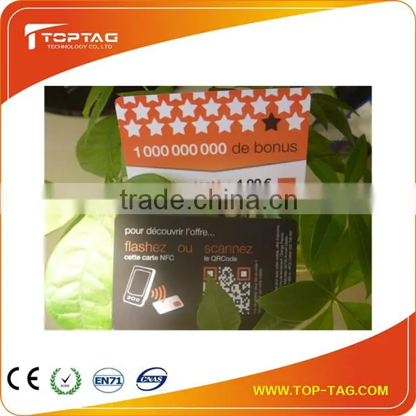 Professional manufacture Double-frequency Smart Card, rfid card