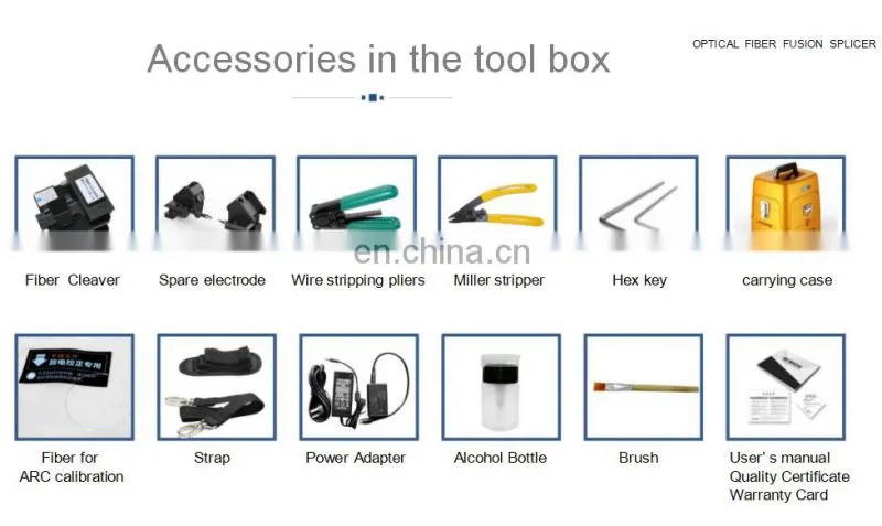 Fusion Splicer fttx ,Optical Fiber Fusion Splicing Machine AI-7