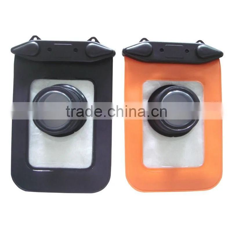 PVC waterproof camera bag for swimming diving pouch