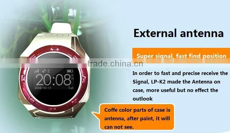 Blue,white, green ,Pink Color and OLED Display Type GPS Tracker Smart Watch