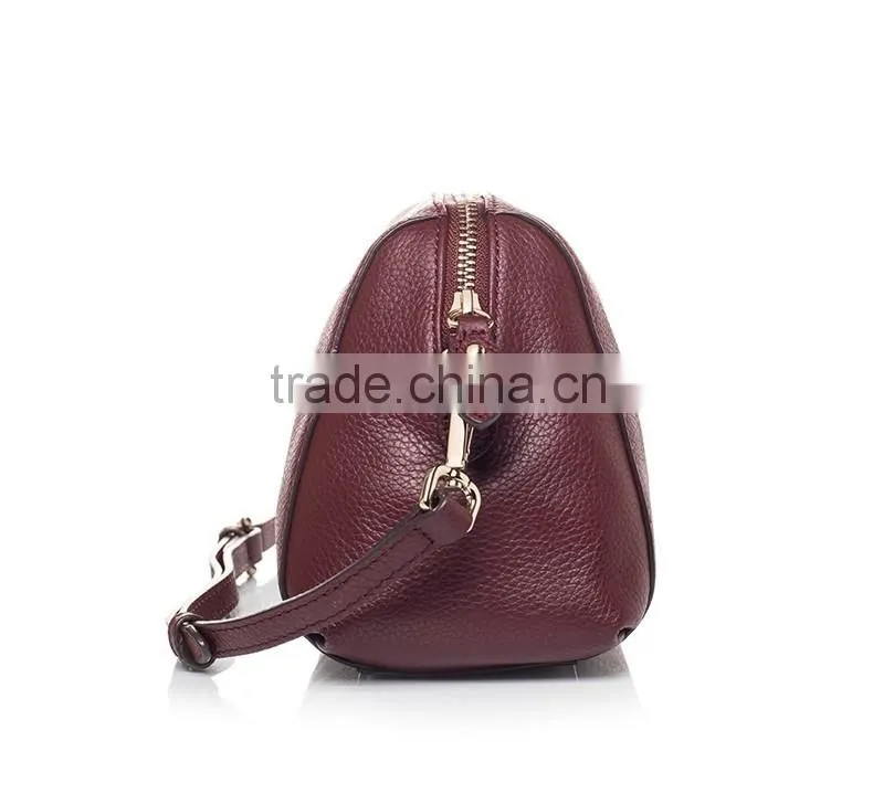 high quality genuine leather ladies crossbody shoulder bag women small leather bag
