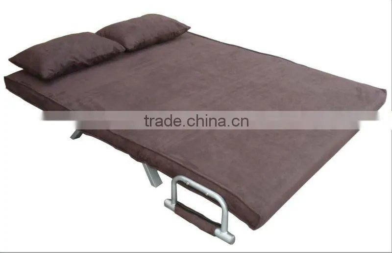 Fabric Metal Structure Home Stylish Marlo Futon Sofa Bed