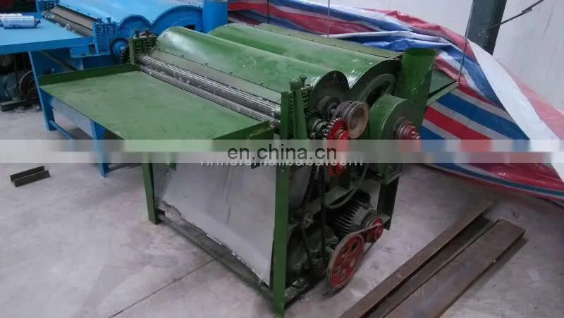 Low noise textile industry use cotton fiber wool opening machine