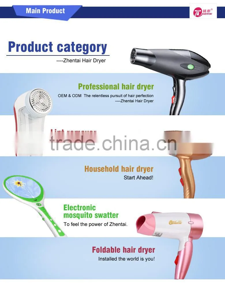 ZT-3301Cheap Price for Travel Foldable Mini Hair Dryer