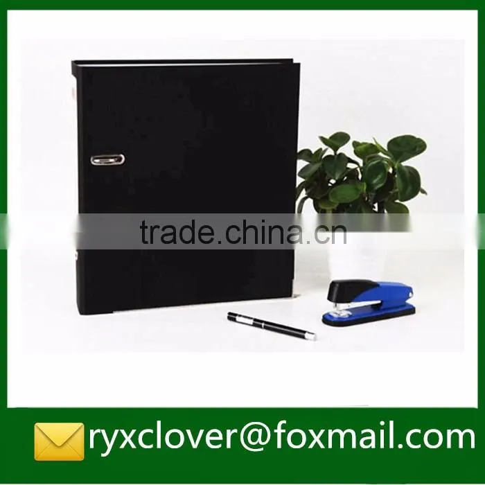 Office stationery Paper lever arch file folder with finger ring