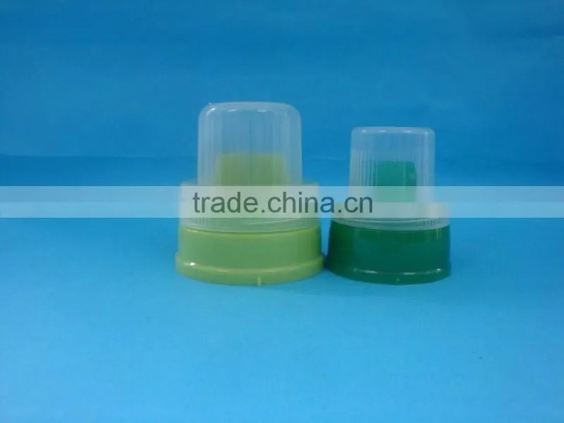 Good quality plastic screw cap 45mm 55mm / PP screw cap for laundry detergent bottle