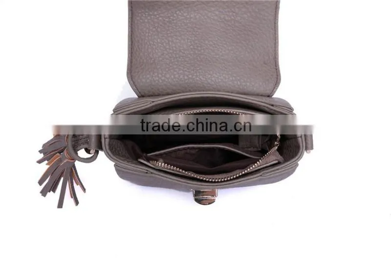 Womens Leather Crossbody Shoulder Messenger Bag with Adjustable Shoulder Strap