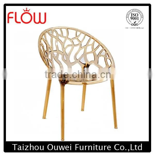 PC plastic design crystal chair