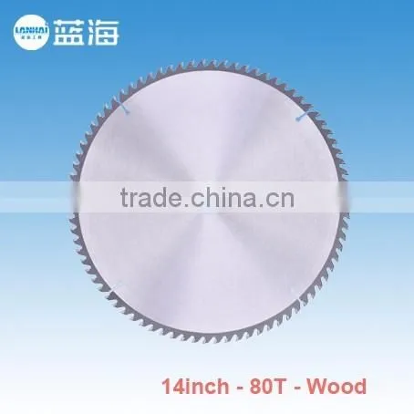 14''-80T TCT Circular Saw Blade for Cutting Wood