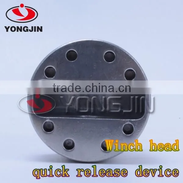 Factory promote top quality quick remove head winch device for Jeep wrangler SUV ATV offroad vehicals