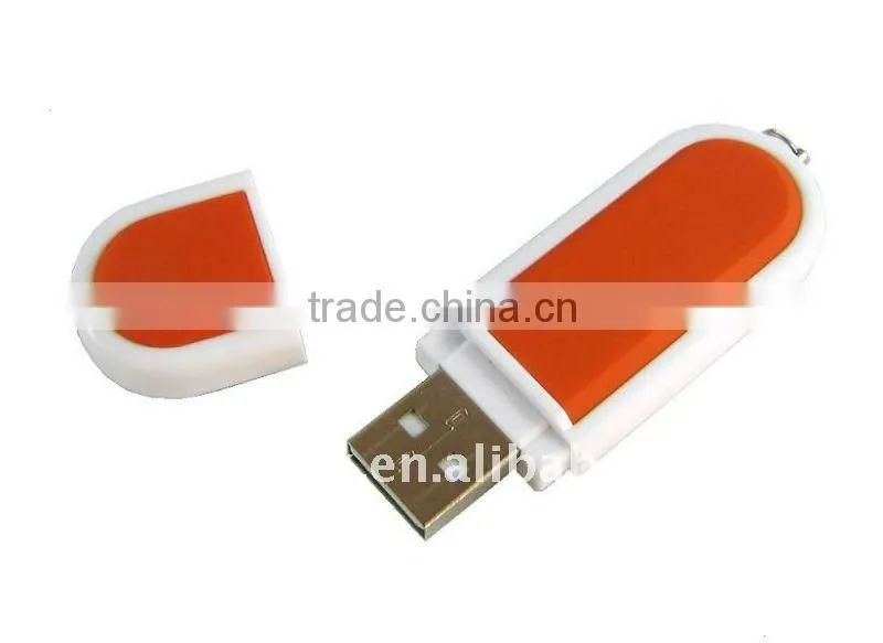 plastic usb with logo print