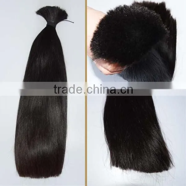 Buy russian unwefted bulk virgin hair for braiding hair