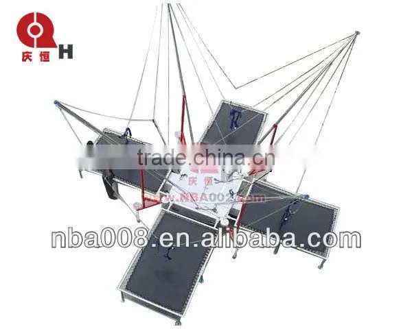 Euro Rectangle Bunjee / Bunjy, Folding Trampoline