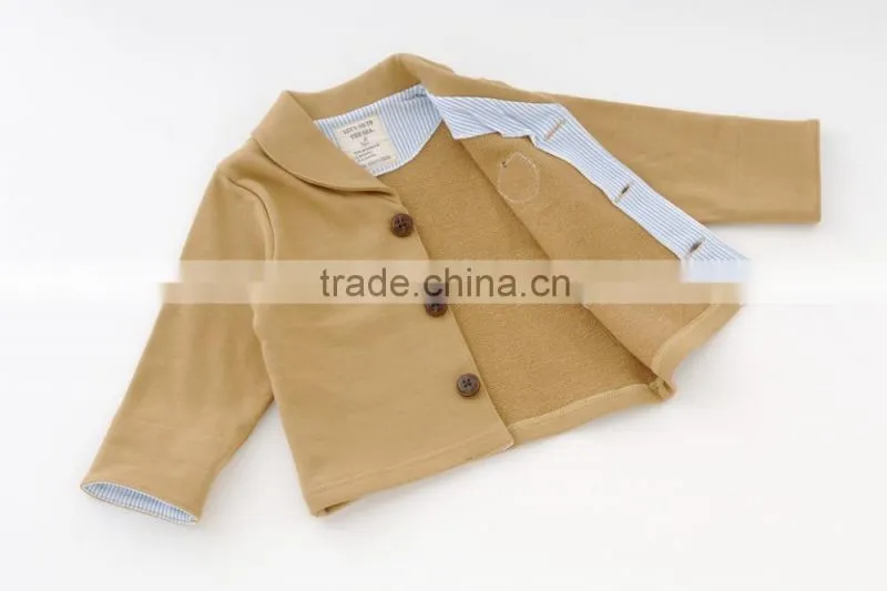 Japanese wholesale infant products cute boy winter baby clothes coat jackets infant wear children garment toddlers kids clothing