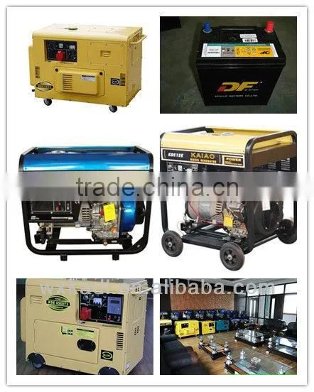 KDE6500EW double use 2kw welding generator 200A current 3kw welding generator 300a cureent