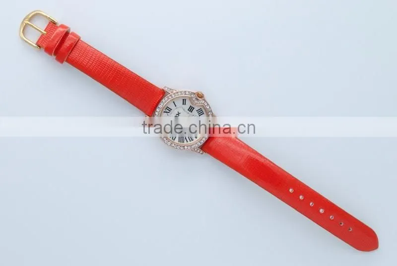 stainless steel squartz vogue watch Luxury Brand Wrist Watches Women