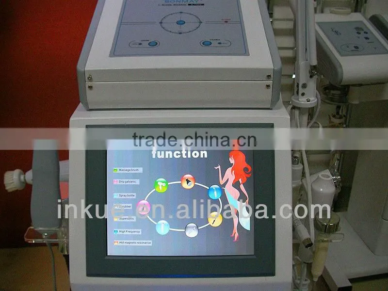Touch screen fashionable beauty equipment Facial care Multifunctional salon beauty machinery guangzhou factory