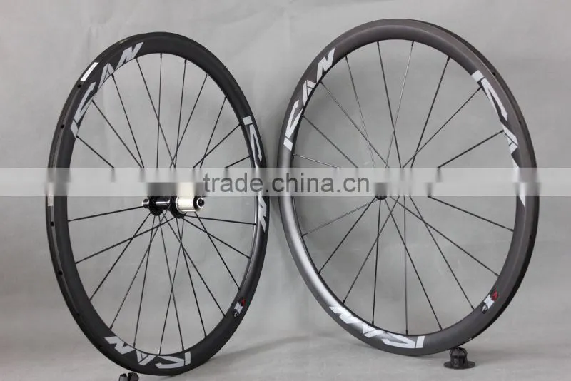 Tubular carbon wheels 38mm ,road bike tubular wheels,racing road bike rims