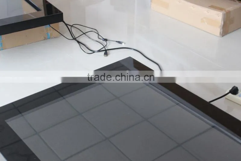 CE, Rohs certified touch monitor for education/restaurant/cafe waterproof table