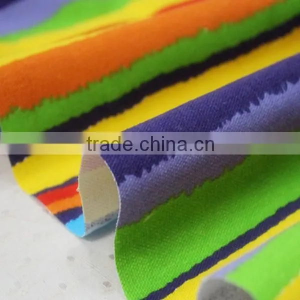 canvas fabric wholesale /Soft handfeeling cotton polyester fabric for child room sofa