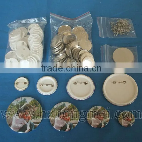 plain Chinaanime button badge/Material Button Badge 25mm,32mm,44mm ,56mm,58mm,75mm size