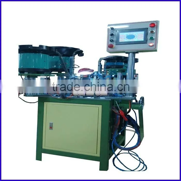 New type auto-lock zipper slider auto assembly machine
