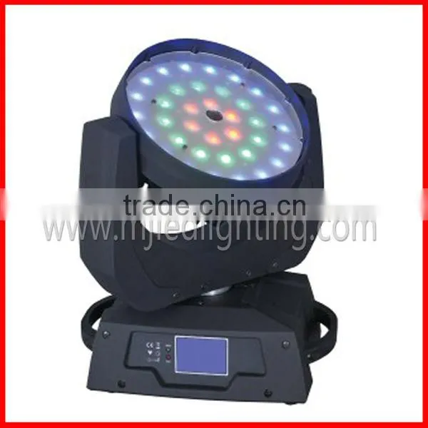 Hot sale moving head with three circles effect led moving head wash 360W zoom