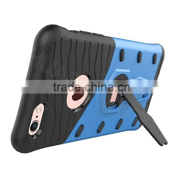 Hybrid Shockproof Hard TPU + PC Case Cover For iPhone6/6S, Stand Case Cover For iPhone6/6S