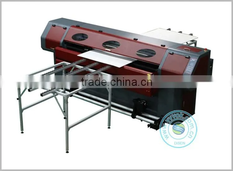 Flatbed&roll 1.9M high precision 1902-W eco solvent flatbed printer