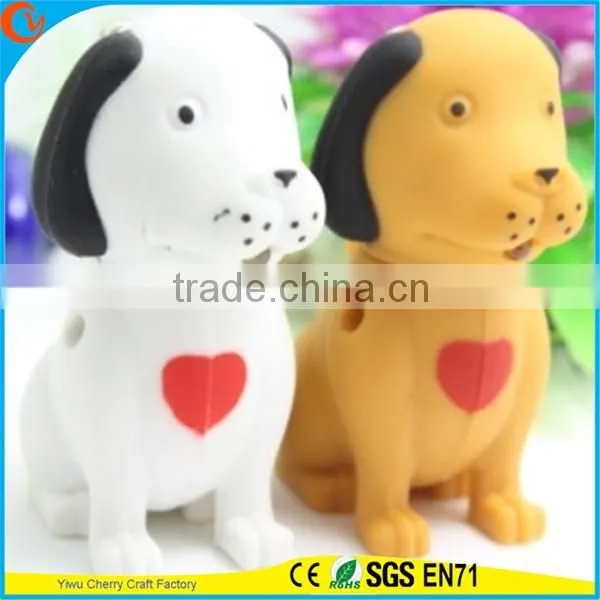 High Quality Novelty Design Animal Assorted Sound Led Keychain