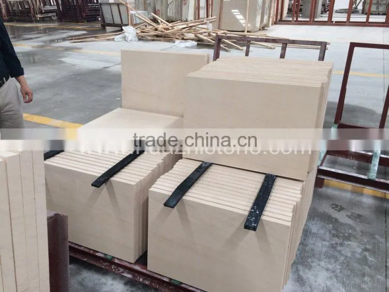 Moca cream marble slab with own factory