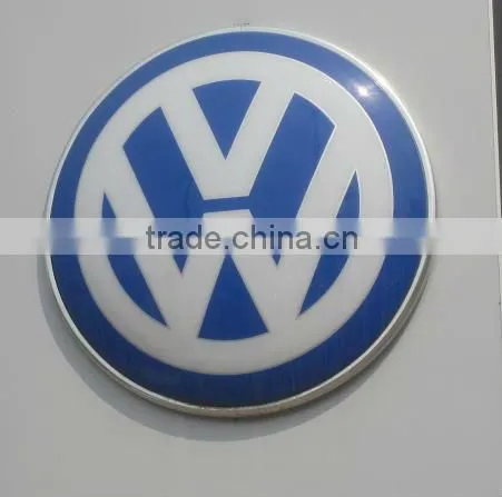 plastic thermoforming car sign,ABS auto sign, vacuum forming plastic auto sign