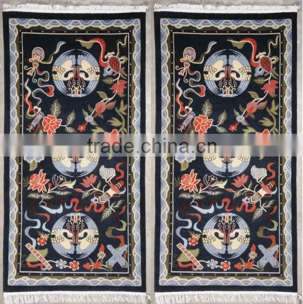 Hand knotted woollen rugs