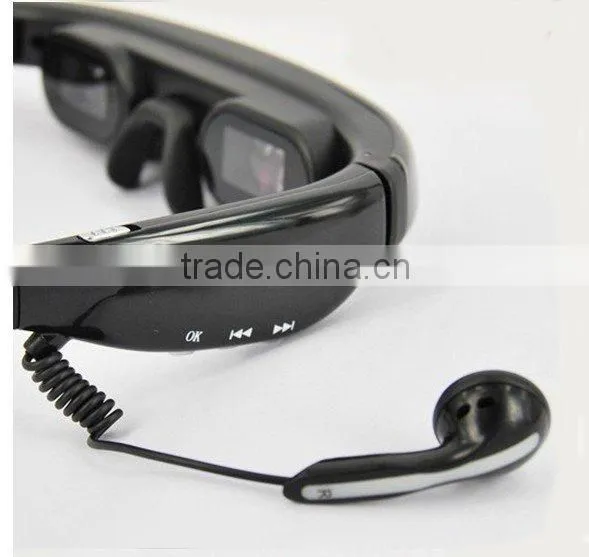 Personal Video Cinema Glasses - 72" Virtual Screen, 4GB, AV function, Portable