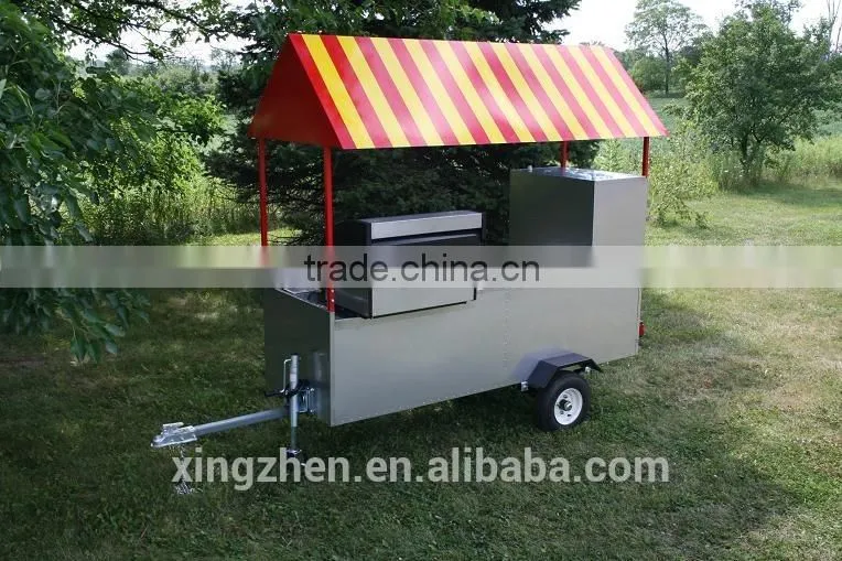 trailer for hot dog CE approved trailer for hot dog