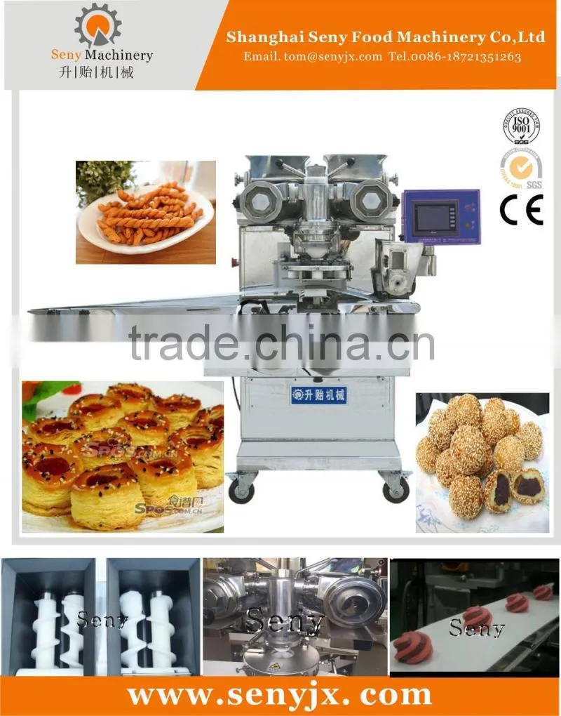 high speed:120pcs/min encrusting forming machine for fried dough twist
