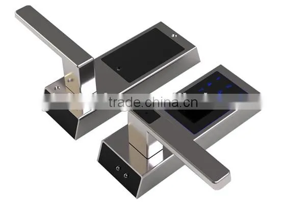 2013 New Q900 Stainless steel Fingerprint safe lock with Touch screen and IP65 Touch Screen