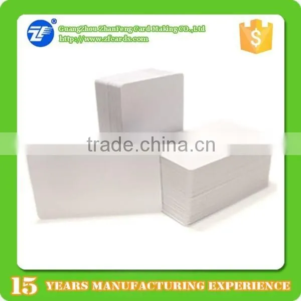 Cr80 blank pvc inkjet print card for epson printer