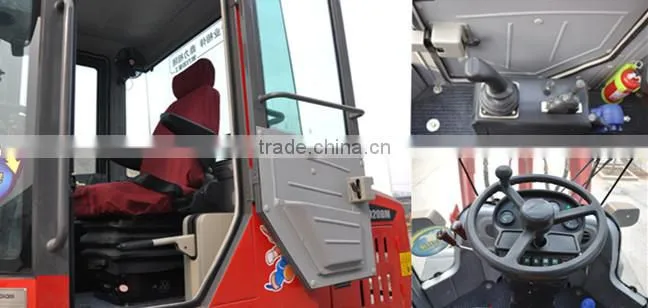 Economic 1000KG China Small Fork Wheel Loader By China Manufacturer