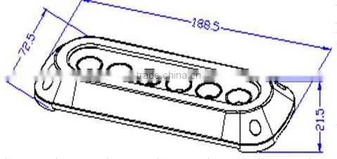 IP68 24v ocean 18w Underwater led lamp designer