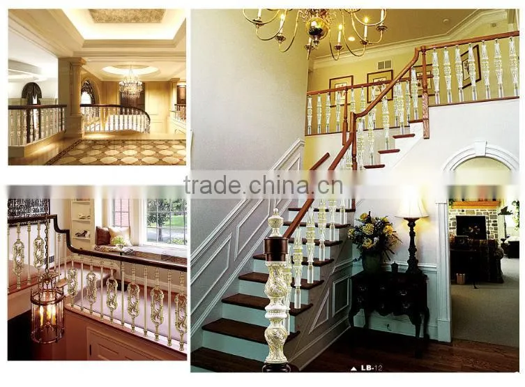 fashionable design aluminium stair railing