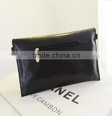 rivet clutch bag fashion bling woman wallet and purse