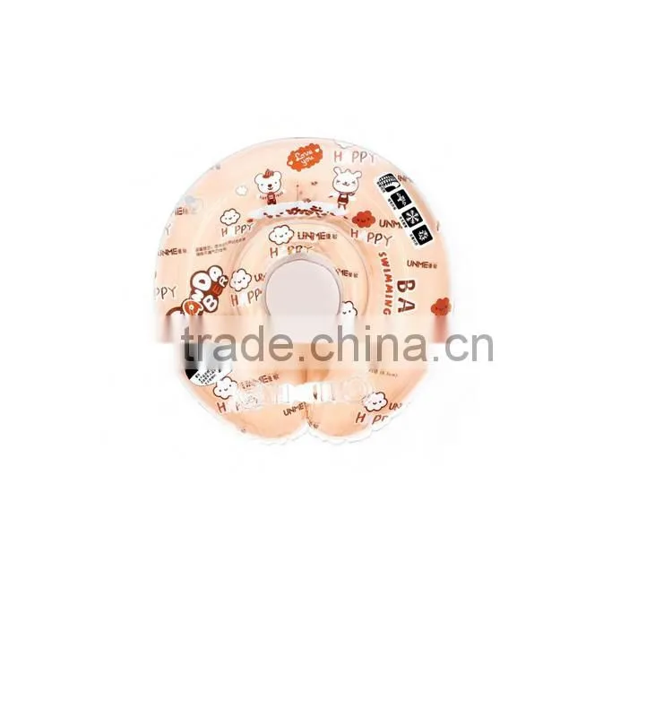 2016 Wholesale hot selling inflatable baby swim neck collar ring