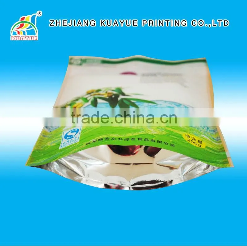 Customized New Alibaba Best Selling Standing up Zipper Pouch For Food - ISO/EU/FDA Approved!