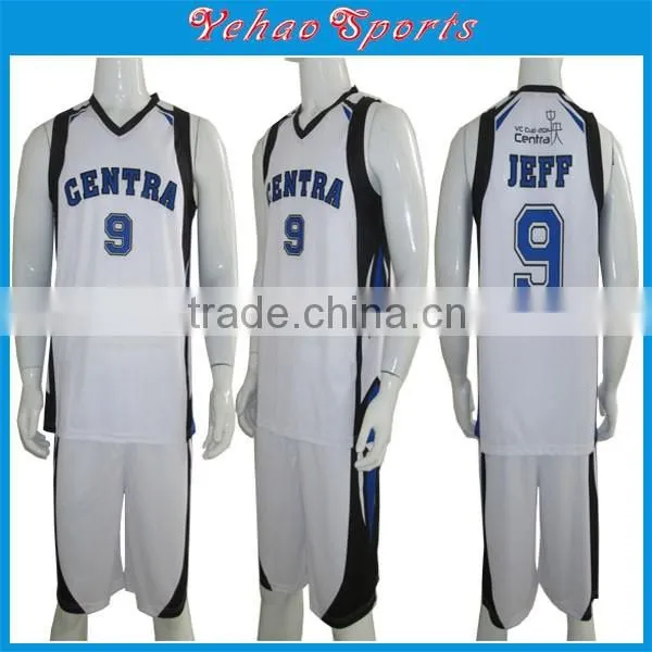reversible custom basketball set ,wholesale sublimation basketball uniform jersey