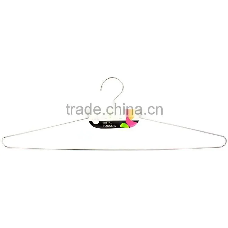 big stainless steel silver clothes hanger for bath towel
